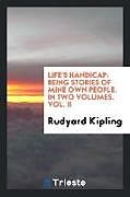 Kartonierter Einband Life's handicap von Rudyard Kipling