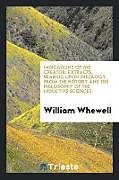 Kartonierter Einband Indications of the Creator von William Whewell