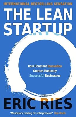 Couverture cartonnée The Lean Startup de Eric Ries