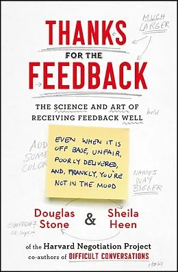 E-Book (epub) Thanks for the Feedback von Douglas Stone, Sheila Heen