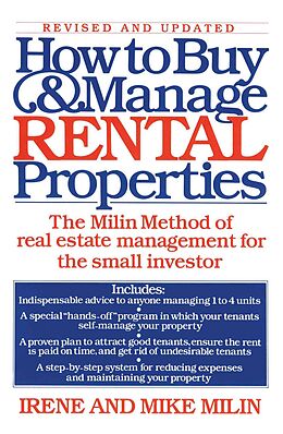 Couverture cartonnée How to Buy and Manage Rental Properties de Mike Milin, Irene Milin