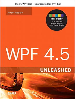 Couverture cartonnée WPF 4.5 Unleashed de Adam Nathan