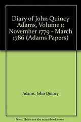 Livre Relié Diary of John Quincy Adams de John Quincy Adams