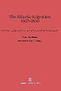 Livre Relié The Atlantic Migration, 1607-1860 de Marcus Lee Hansen