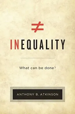 E-Book (epub) Inequality von Anthony B. Atkinson
