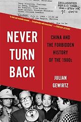 Couverture cartonnée Never Turn Back de Julian Gewirtz