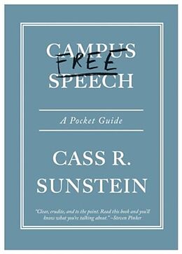 Livre Relié Campus Free Speech de Sunstein Cass R.