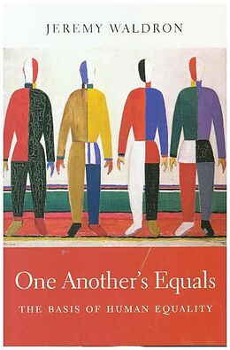 Livre Relié One Anothers Equals de Jeremy Waldron