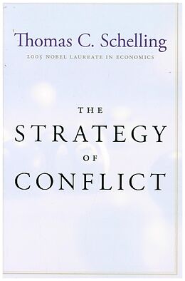 Couverture cartonnée The Strategy of Conflict de Thomas C. Schelling