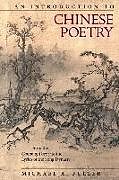 Livre Relié An Introduction to Chinese Poetry de Michael A. Fuller