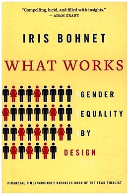 Kartonierter Einband What Works - Gender Equality by Design von Iris Bohnet
