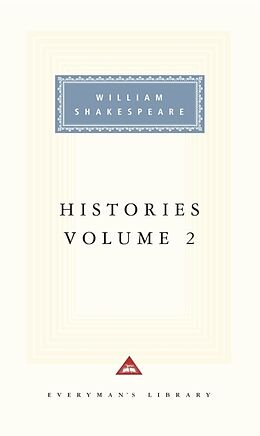 Fester Einband Histories, vol. 2 von William Shakespeare