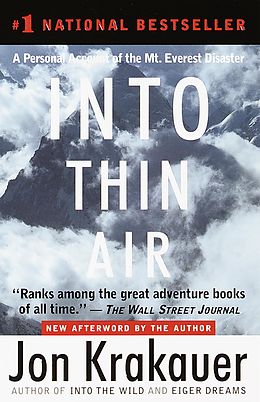 E-Book (epub) Into Thin Air von Jon Krakauer