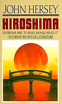 Couverture cartonnée Hiroshima de John Hersey