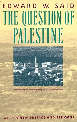 Couverture cartonnée The Question of Palestine de Edward W. Said