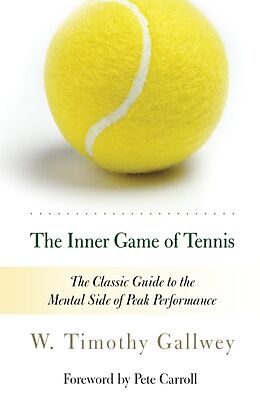 Poche format B The Inner Game of Tennis de Timothy Gallwey