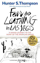 Couverture cartonnée Fear and Loathing in Las Vegas de Hunter S. Thompson