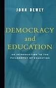 Couverture cartonnée Democracy and Education de John Dewey