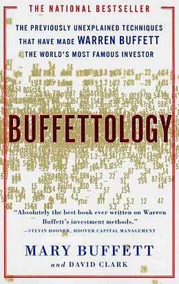 Couverture cartonnée Buffettology de Mary Buffett, David Clark