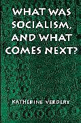 Kartonierter Einband What Was Socialism, and What Comes Next? von Katherine Verdery