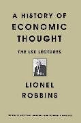 Couverture cartonnée A History of Economic Thought de Lionel Robbins