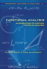 Livre Relié Functional Analysis de Stein Elias M., Shakarchi Rami