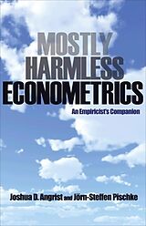 Couverture cartonnée Mostly Harmless Econometrics de Joshua D. Angrist, Jorn-Steffen Pischke