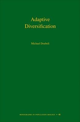 Couverture cartonnée Adaptive Diversification (MPB-48) de Michael Doebeli