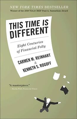 Couverture cartonnée This Time Is Different de Carmen M. Reinhart, Kenneth S. Rogoff