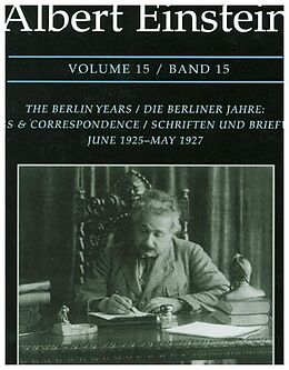 Livre Relié The Collected Papers of Albert Einstein, Volume 15 de Albert Einstein