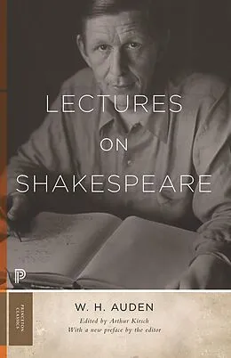 E-Book (epub) Lectures on Shakespeare von W. H. Auden