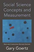 E-Book (epub) Social Science Concepts and Measurement von Gary Goertz