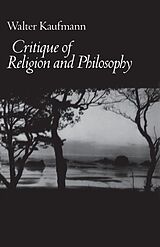 eBook (epub) Critique of Religion and Philosophy de Walter A. Kaufmann