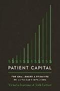 Couverture cartonnée Patient Capital de Victoria Ivashina, Josh Lerner