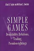 E-Book (pdf) Simple Games von Alan D. Taylor, William S. Zwicker