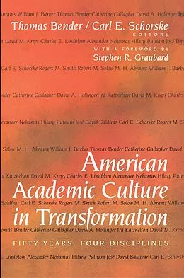 E-Book (epub) American Academic Culture in Transformation von 