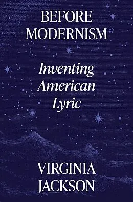 E-Book (pdf) Before Modernism von Virginia Jackson