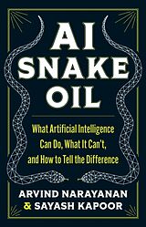 Fester Einband AI Snake Oil von Arvind Narayanan, Sayash Kapoor