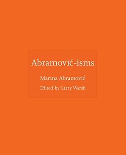 Livre Relié Abramovic-Isms de Marina Abramovic