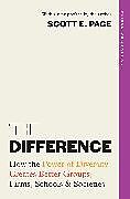 Couverture cartonnée The Difference de Scott Page, Scott Page