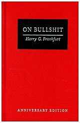 Fester Einband On Bullshit von Frankfurt Harry G.