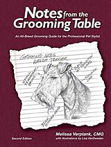 Kartonierter Einband Notes from the Grooming Table von Verplank Melissa