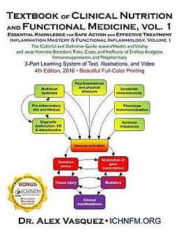 eBook (epub) Textbook of Clinical Nutrition and Functional Medicine, vol. 1 de Alex Vasquez