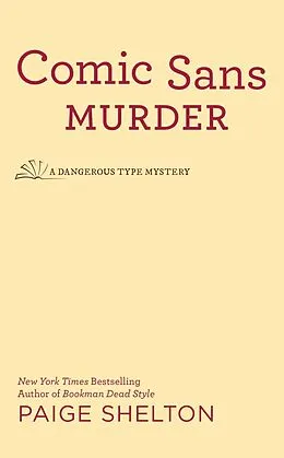 E-Book (epub) Comic Sans Murder von Paige Shelton