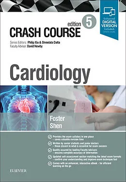 E-Book (epub) Crash Course Cardiology von Thomas Foster, Jasmine Shen
