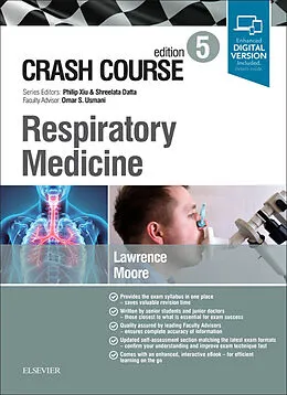 E-Book (epub) Crash Course Respiratory Medicine von Hannah Lawrence, Thomas Moore
