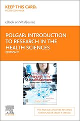 E-Book (epub) Introduction to Research in the Health Sciences - E-Book von Shane A. Thomas, Stephen Polgar