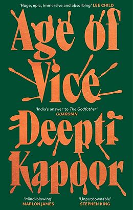 Couverture cartonnée Age of Vice de Deepti Kapoor