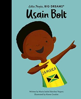 Fester Einband Usain Bolt von Maria Isabel Sanchez Vegara