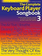 Kenneth Baker Notenblätter The complete Keyboard Player - Songbook vol.3